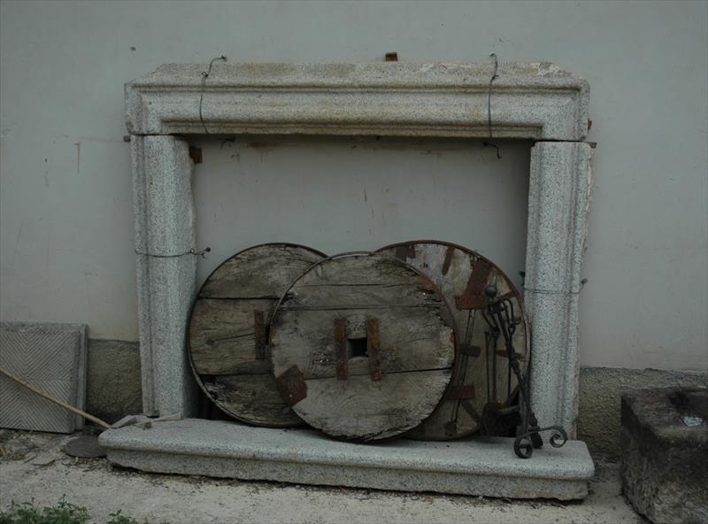 Restoration of an Antique Stone Fireplace from the 1600s