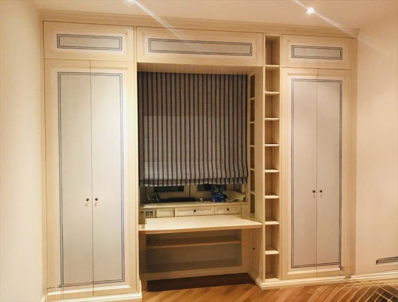 Custom Wardrobe and Desk: Everything in Its Place
