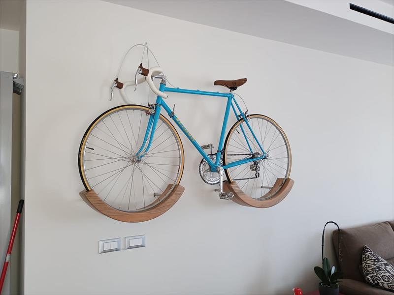 Bicycle as art, a work on pedals