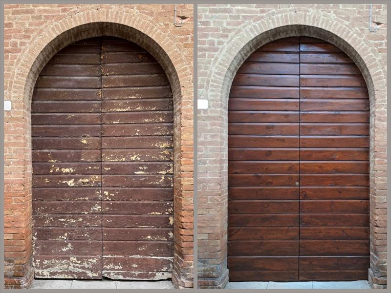 Portoni antichi restaurati: preservare e valorizzare