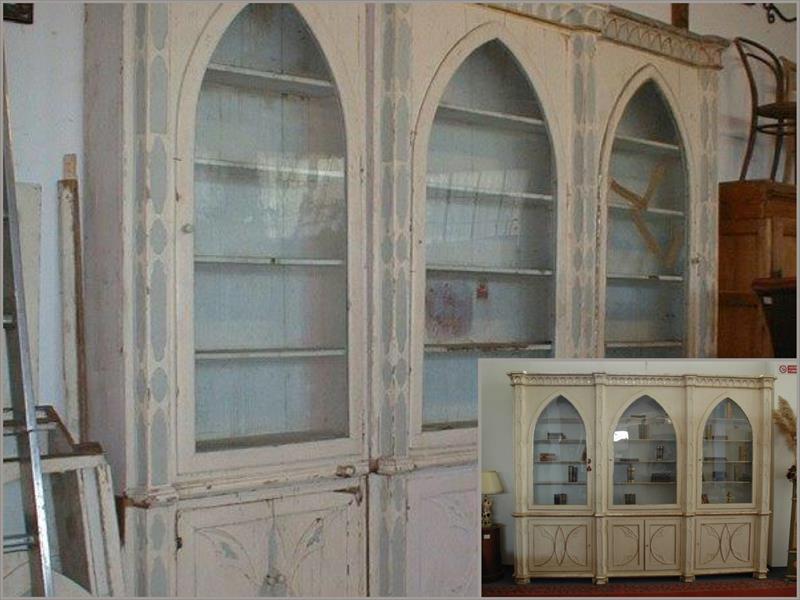 Restoration of an early 19th-century Apothecary Cabinet